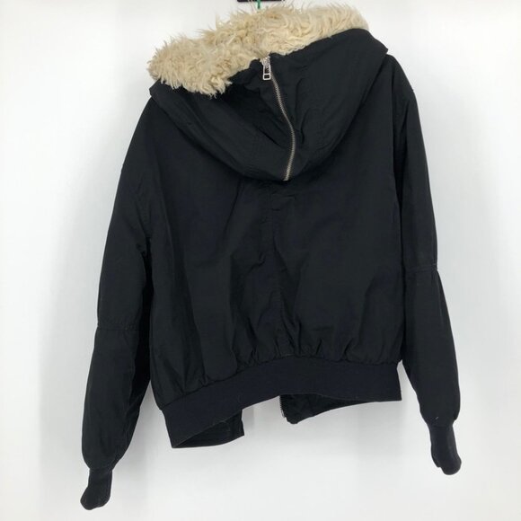 Wilfred free bomber puffer  jacket zippered hood - Picture 4 of 14